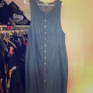 Vintage denim dress